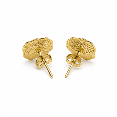 Earring Flower 10k gold