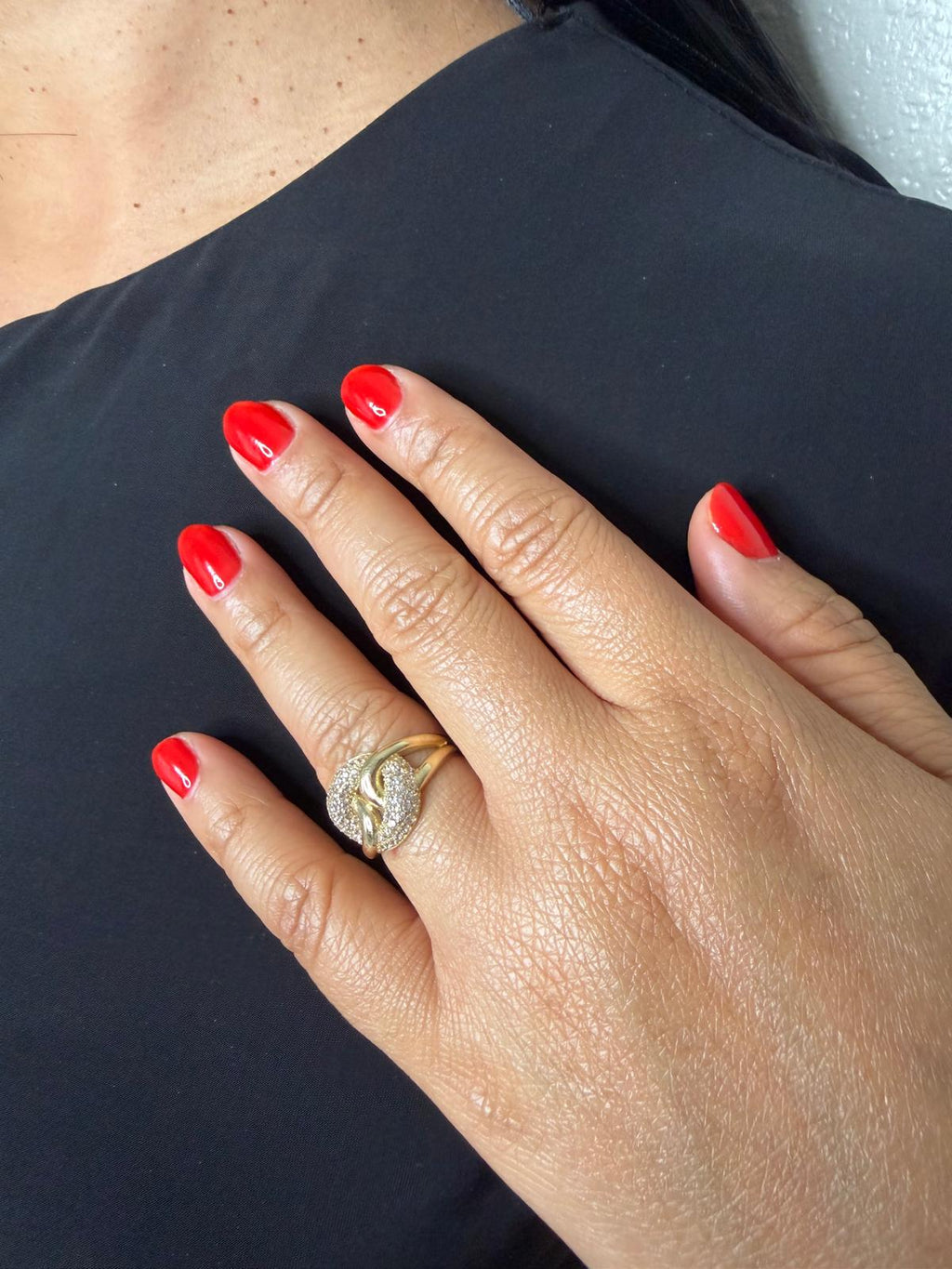 Ring Snake 10k gold semi solid