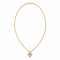 Franco Necklace + Diamond pendant 10k gold