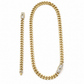 Set Monaco 10k gold Semi Solid
